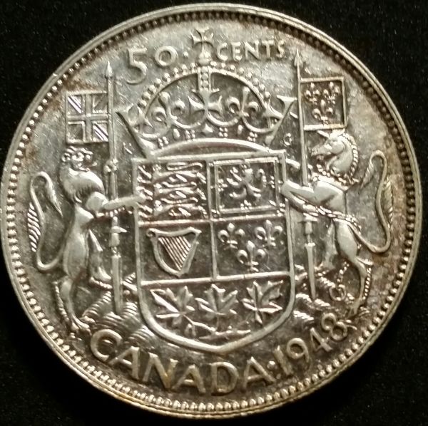 1948-50-Cents-Canada-For-Grade.